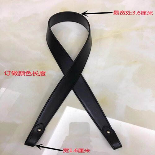 定制真皮包包肩带TOGO黑色头层牛皮Evelyne 29伊芙尼单肩腋下肩带