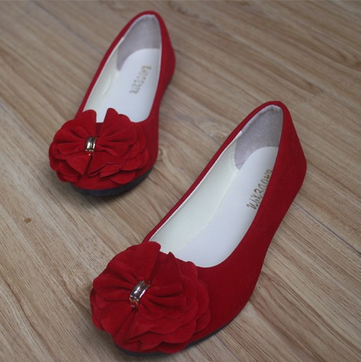 平底单鞋加大码四季平底单鞋