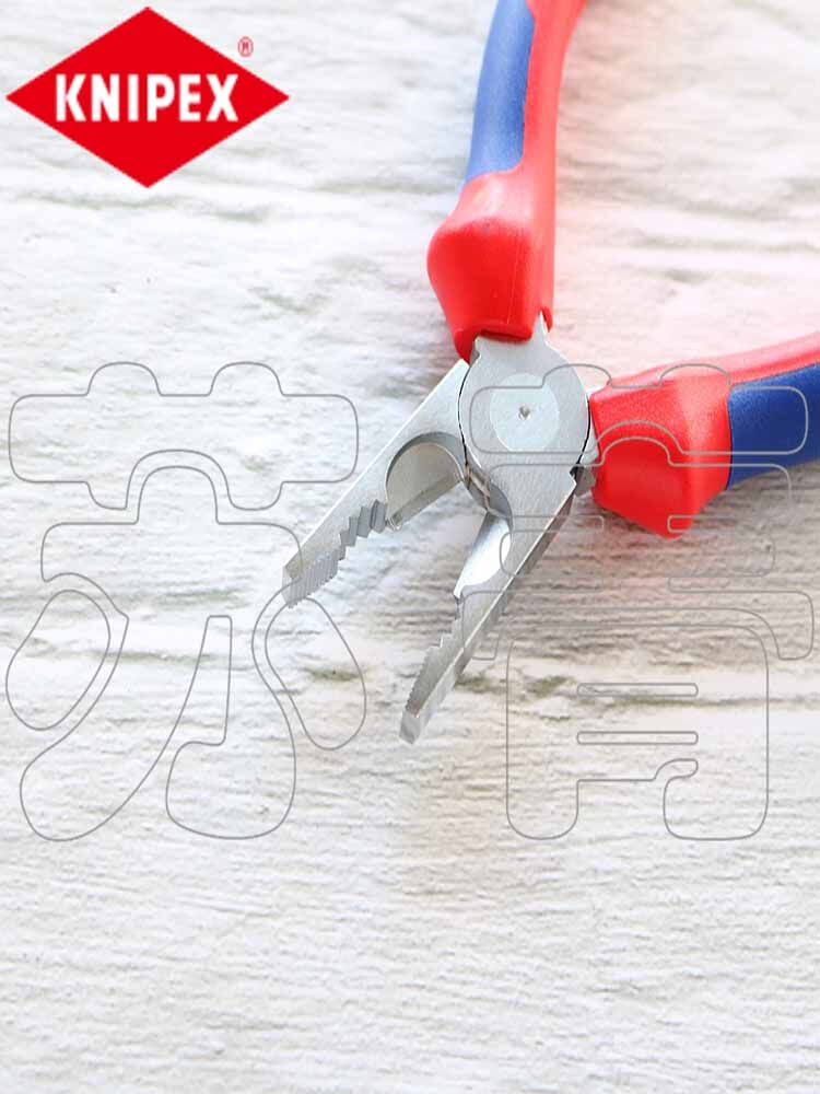 오리지널 독일 KNIPEX 콤비네이션 플라이어 0305140 바이스 크롬 도금 03 05 140