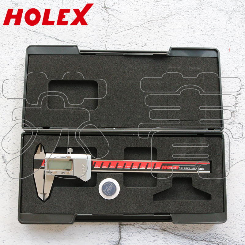 412821数显游标卡尺霍夫曼HOLEX