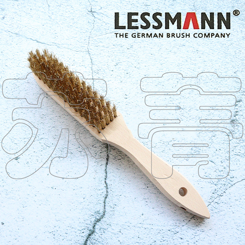 LESSMANN钢丝手刷黄铜丝清洁刷
