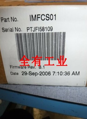 ABB卡件IMFCS01全新原装正品特价现货包邮