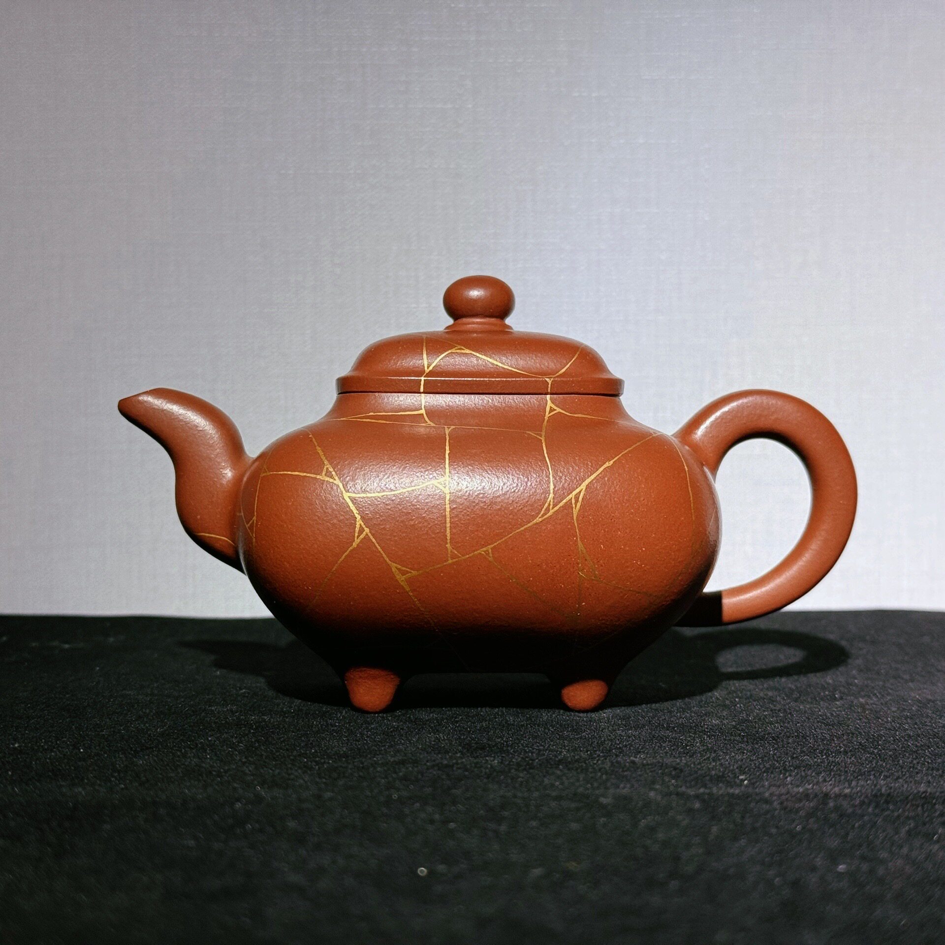 传炉壶家藏底槽清泥容量300cc美术员顾老师全手工制紫砂茶具
