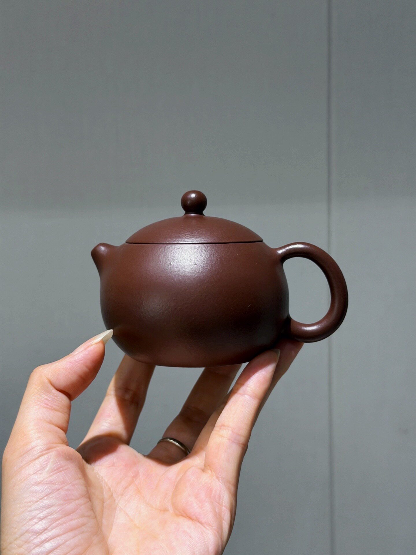 微瑕特价西施壶原矿紫朱泥容量1茶壶