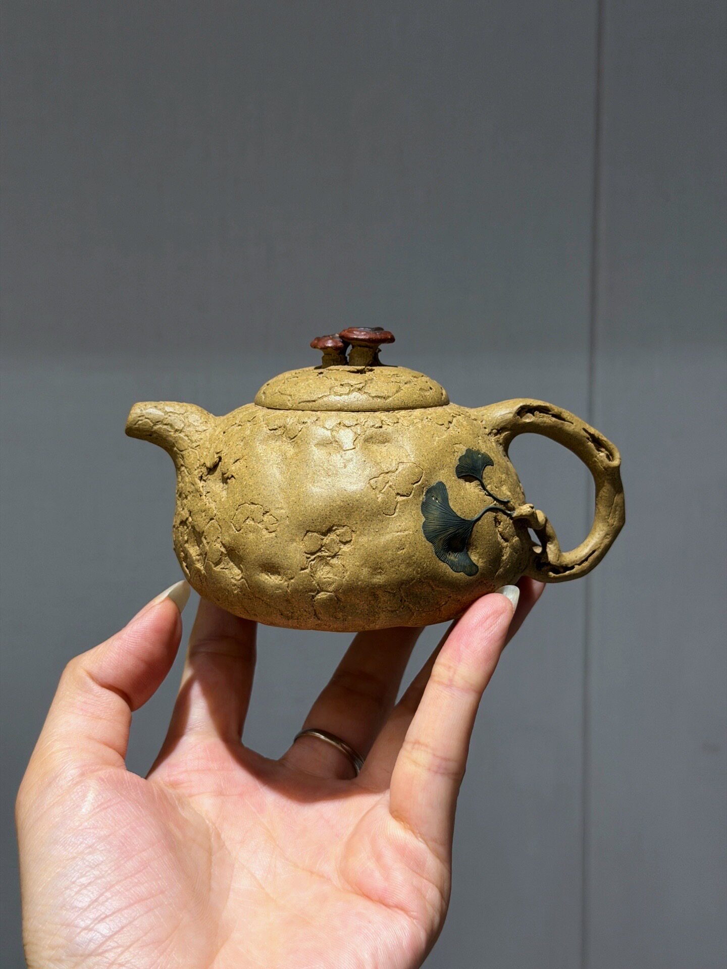 供春壶/老段泥/容量180cc/谢多莲全手工制作/精工中小品/孤品