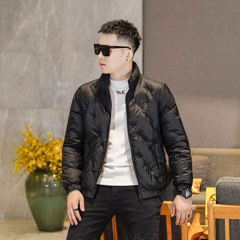 Y9802P2902025高端冬季90%白鸭绒绣花立领羽绒服真模335,男装羽绒服,钱塘6016-1(原3019)