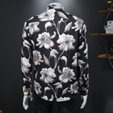 2026年新款长袖衬衫青春大码修身衬衣钱塘30199775P85假模，男装衬衫，钱塘6016-1(原3019)