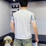 2025年新款短袖T恤钱塘3019TX3013P80真模，男装T恤，钱塘6016-1(原3019)