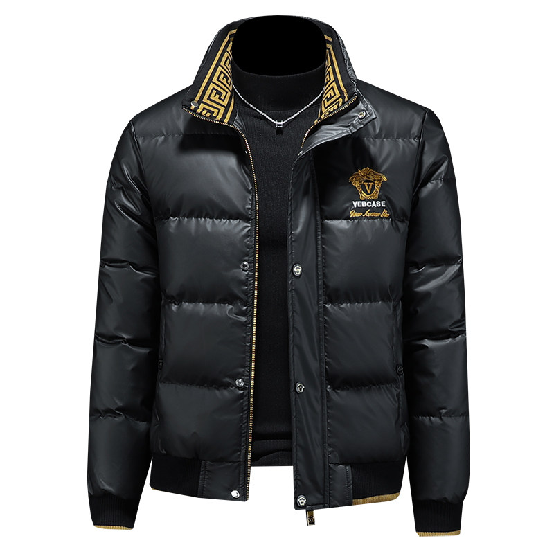 Y9812P3302025高端冬季90%白鸭绒绣花立领羽绒服假模375，男装羽绒服，钱塘6016-1(原3019)