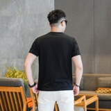 2026年新款短袖T恤钱塘3019TX3103P68真模，男装T恤，钱塘6016-1(原3019)