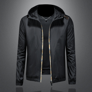 2026年新款连帽休闲夹克 钱塘3019-JK9288 P145 镂空，男装夹克，钱塘6016-1(原3019)