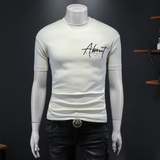 2025年新款微阔短袖T恤钱塘3019TX1163P65假模灰色，男装T恤，钱塘6016-1(原3019)