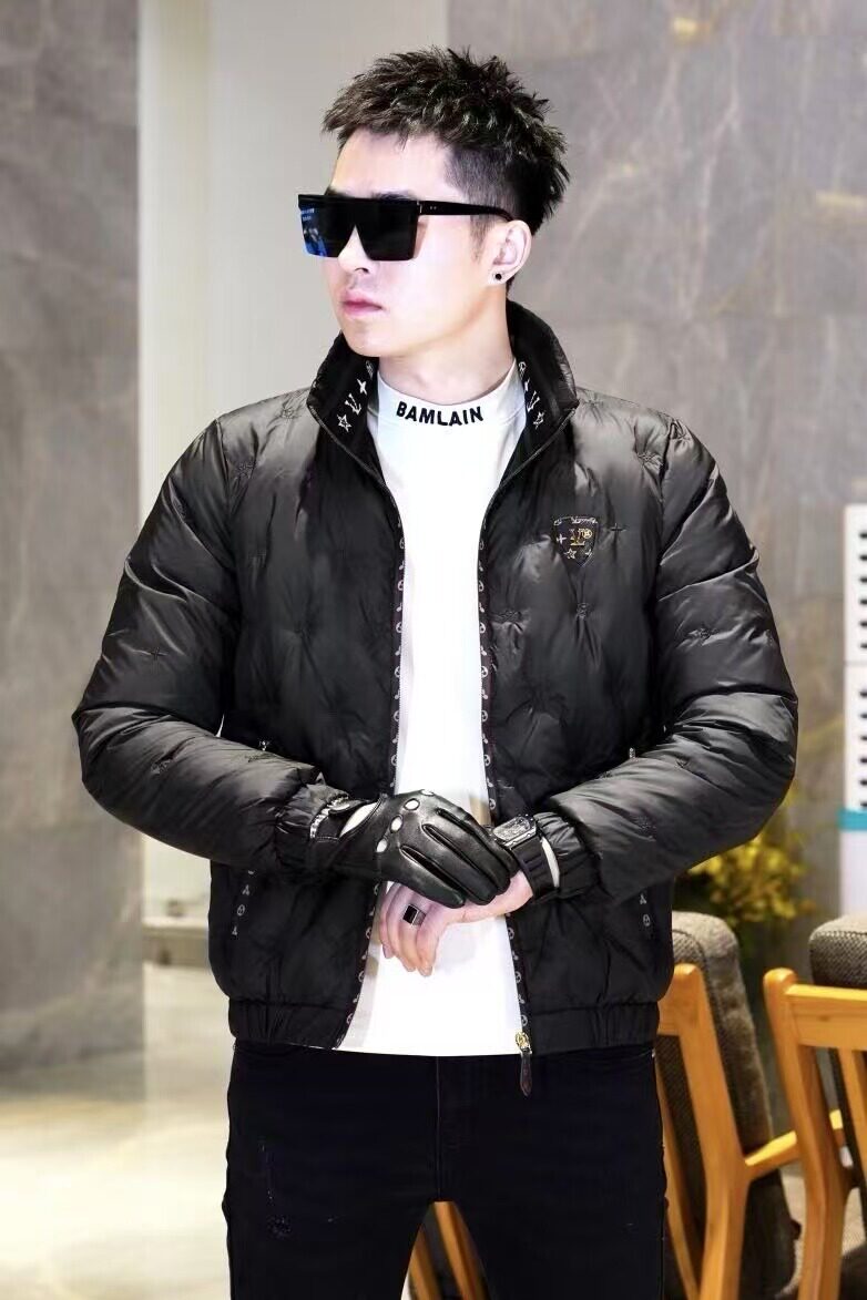 Y9508P2902024高端冬季90%白鸭绒亮面立领羽绒服镂空320,男装羽绒服,钱塘6016-1(原3019)