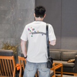 2026年新款微阔短袖T恤钱塘3019TX3100P75真模，男装T恤，钱塘6016-1(原3019)