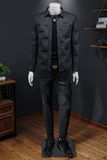 Y9576P3352024高端冬季90%白鸭绒压花翻领羽绒服假模385，男装羽绒服，钱塘6016-1(原3019)