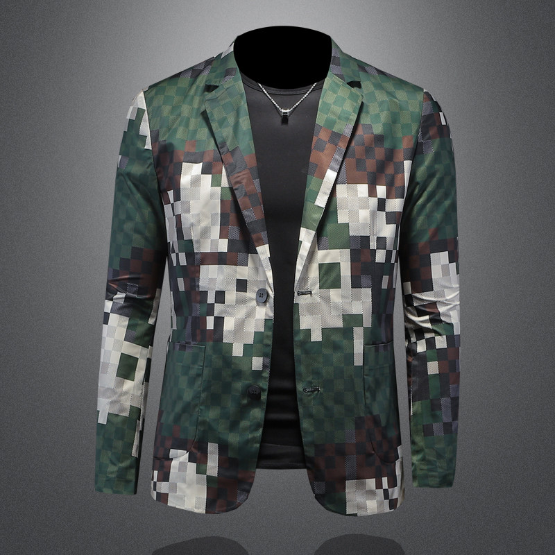 2026年新款男士修身西装大码西服钱塘3019X6725P160镂空，男装西服，钱塘6016-1(原3019)