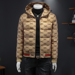 Y9911 P290 2023高端冬季90%白鸭绒连帽羽绒服 商标已注册，男装羽绒服，钱塘6016-1(原3019)