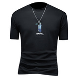 2025年新款微阔短袖T恤钱塘3019TX83019P65镂空，男装T恤，钱塘6016-1(原3019)