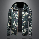 2026年新款连帽休闲夹克钱塘3019-JK9307P140镂空，男装夹克，钱塘6016-1(原3019)