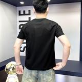 2025年新款短袖T恤钱塘3019TX3005P75真模，男装T恤，钱塘6016-1(原3019)