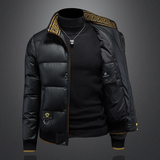 Y9561P3352024高端冬季90%白鸭绒亮面立领羽绒服镂空385，男装羽绒服，钱塘6016-1(原3019)