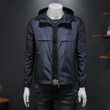 2026年新款连帽休闲夹克钱塘3019-JK9313P145假模，男装夹克，钱塘6016-1(原3019)