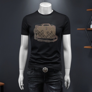 商标已注册2025年新款短袖T恤 钱塘3019 TX3010 P75 假模，男装T恤，钱塘6016-1(原3019)