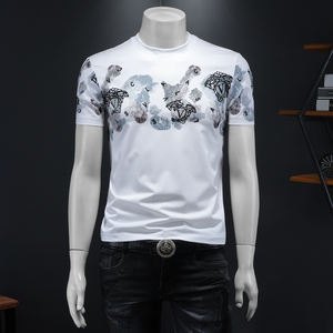 2025年新款短袖T恤 钱塘3019 TX3013 P80 假模，男装T恤，钱塘6016-1(原3019)