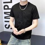 2025年新款短袖T恤钱塘3019TX3005P75真模，男装T恤，钱塘6016-1(原3019)