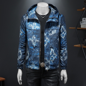 2026年新款连帽休闲夹克 钱塘3019-JK9303 P140 假模 商标已注册，男装夹克，钱塘6016-1(原3019)