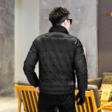 Y9508P2902024高端冬季90%白鸭绒亮面立领羽绒服镂空320，男装羽绒服，钱塘6016-1(原3019)