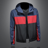 2026年新款连帽休闲夹克钱塘3019-JK9293P140镂空，男装夹克，钱塘6016-1(原3019)