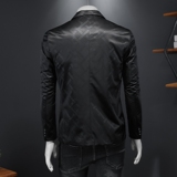 2026年新款高端休闲小西装钱塘3019X6694P170假模黑，男装西服套装，钱塘6016-1(原3019)