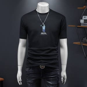 2025年新款微阔短袖T恤 钱塘3019 TX83019 P65 假模，男装T恤，钱塘6016-1(原3019)