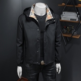 2026年新款连帽休闲夹克钱塘3019-JK9306P155假模，男装夹克，钱塘6016-1(原3019)