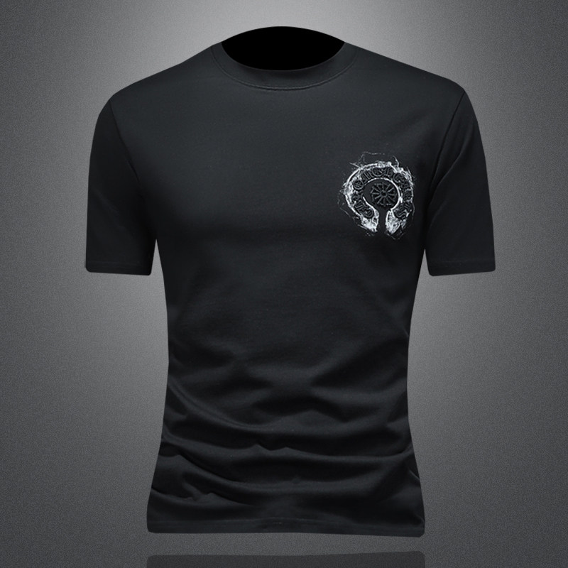 2026年新款微阔短袖T恤钱塘3019TX3072P78镂空，男装T恤，钱塘6016-1(原3019)