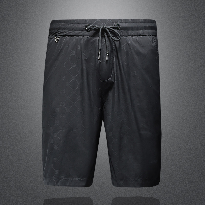 2025年夏季新款休闲短裤钱塘30191271P65镂空，男装休闲裤，钱塘6016-1(原3019)