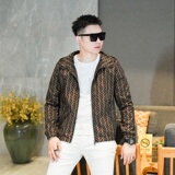 商标已注册2025年新款印花连帽休闲夹克JK9280P140真模，男装夹克，钱塘6016-1(原3019)