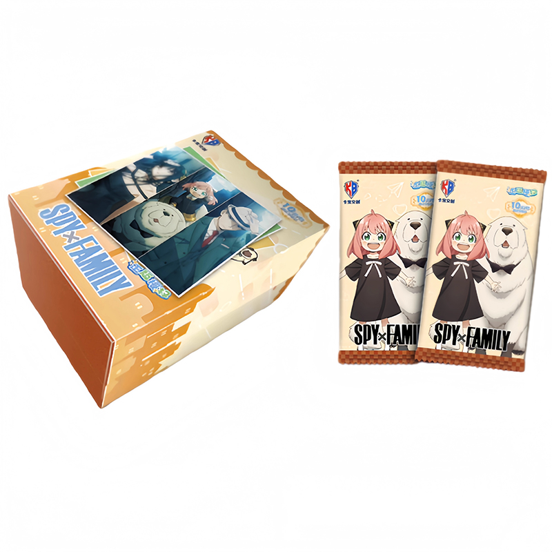 卡宝文创间谍过家家卡牌收藏卡片SPY×FAMILY阿尼亚劳埃德珍藏卡
