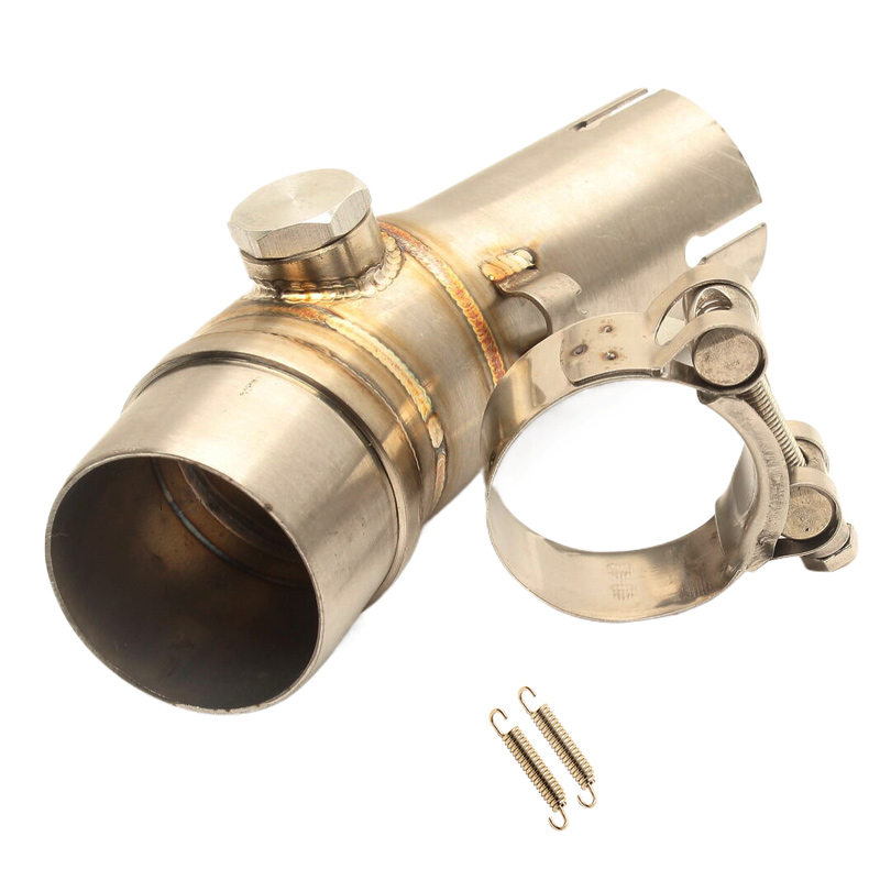 适用川崎ER6F ER6N摩托车排气管中段改装件不锈钢弯管天蝎排气