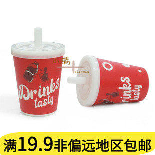幼儿园启蒙道具园区角色扮演儿童过家家仿真厨房塑料玩具可乐杯