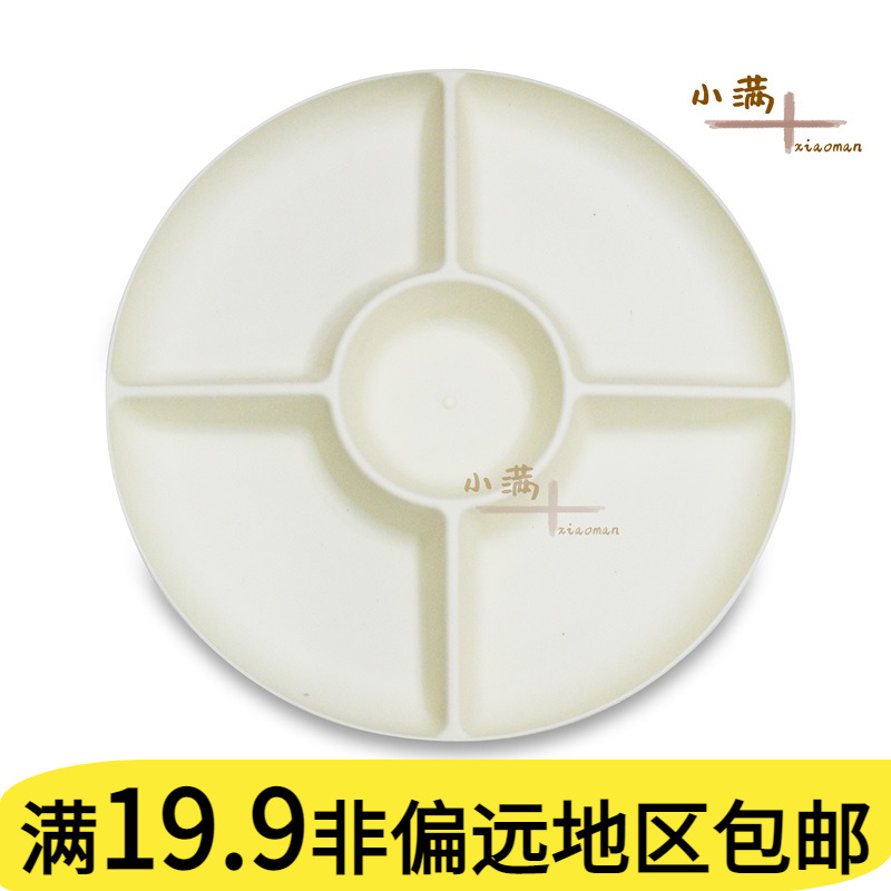 厨房儿童益智过家家塑料玩具仿真模拟假食物配件大拼盘盘子餐盘