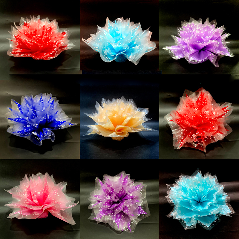 圣诞节平安夜雾面孔雀礼品包装