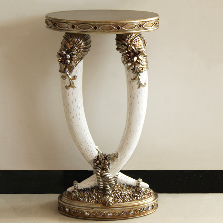 豪华欧式复古罗马柱 客厅沙发边柜组合柱装饰摆件花几边几小茶几在类目 住宅家具, 几类, 角几/边几中 - 来自Buy2taobao.com提供专业的淘宝代购服务