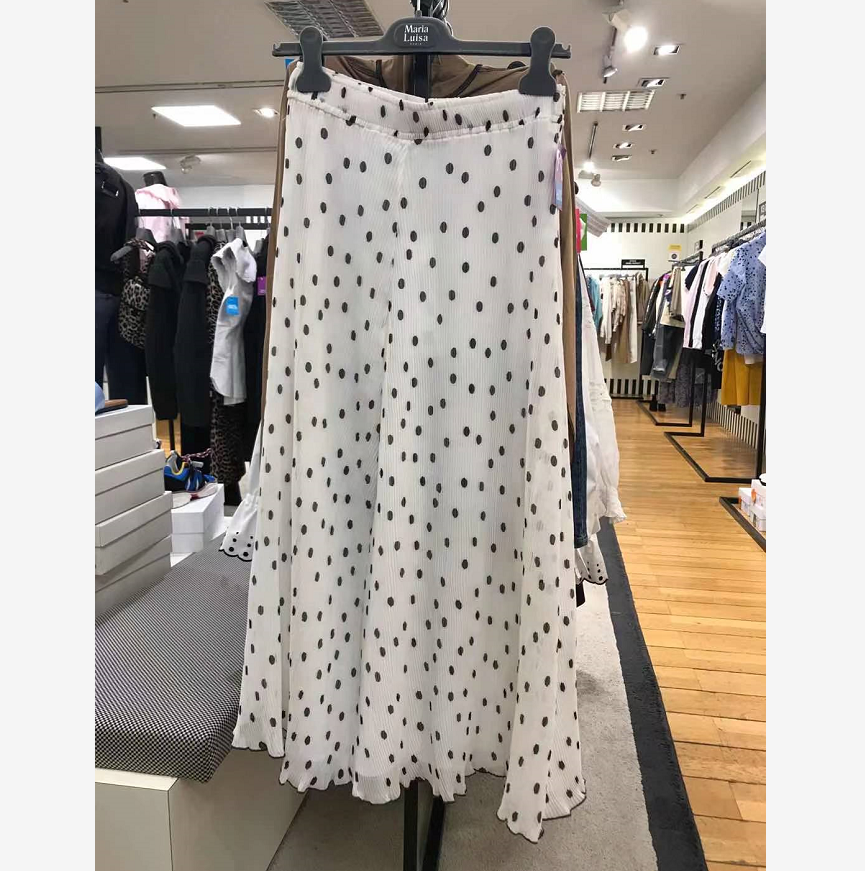 France ganni white Wave Elastic waist skirt Fairy skirtin the Women's clothing/Boutique , Skirts  category - from Buy2taobao.com to provide professional Taobao agent buy service