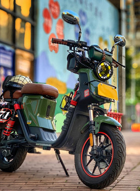 小牛u1e电动车U2大全新款uqi+b改装配件复古装饰收纳挂包储物包