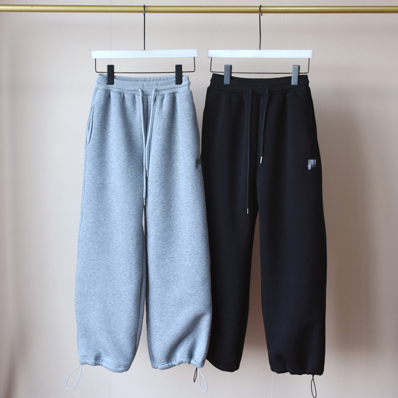 女童秋冬款加绒卫裤休闲长裤