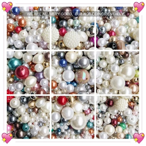 Бусины из жемчуга, аксессуары, браслет, ожерелье и серьги, DIY