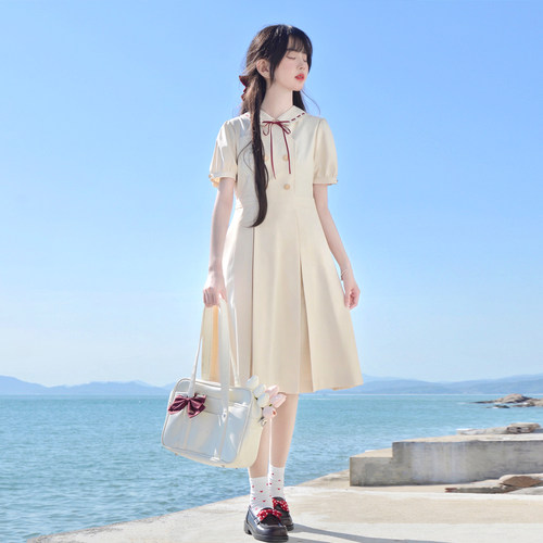【茉安女子】优雅大小姐jk连衣裙