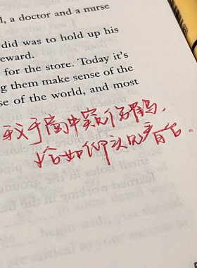金万年1.0圆珠笔顺滑粗笔画中油笔牛滑高颜值学生写字笔红蓝黑色